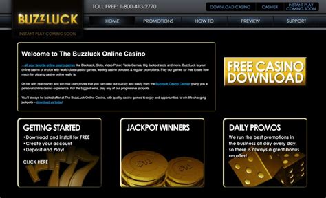 Buzzluck Casino Codigo Promocional