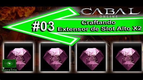 Cabal Extensor De Slot Taxa De Sucesso