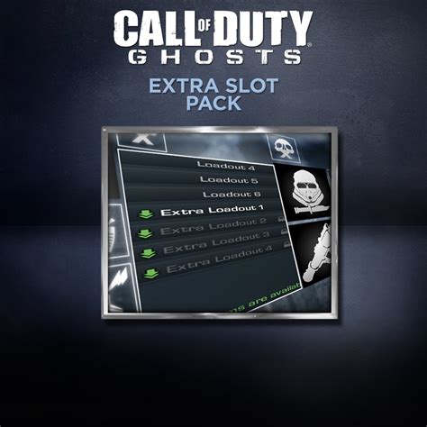 Call Of Duty Ghosts Slots Extras