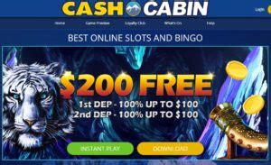 Cash Cabin Casino Aplicacao