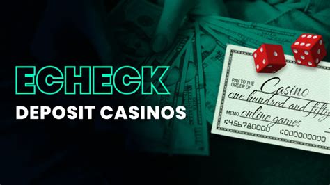 Casino Aceitar Echeck