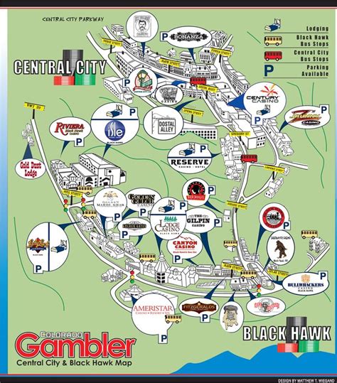 Casino Colorado Mapa