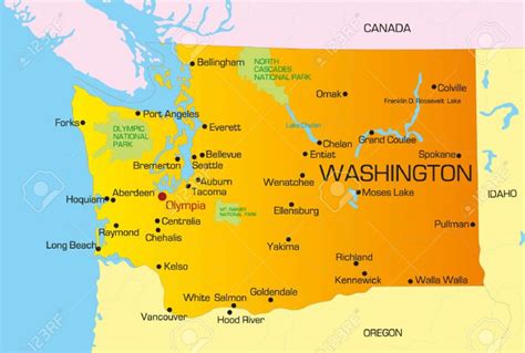 Casino No Estado De Washington Mapa