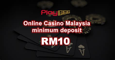 Casino Online Malasia Deposito Rm10