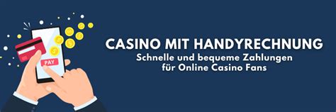 Casino Online Mit Handyrechnung Bezahlen