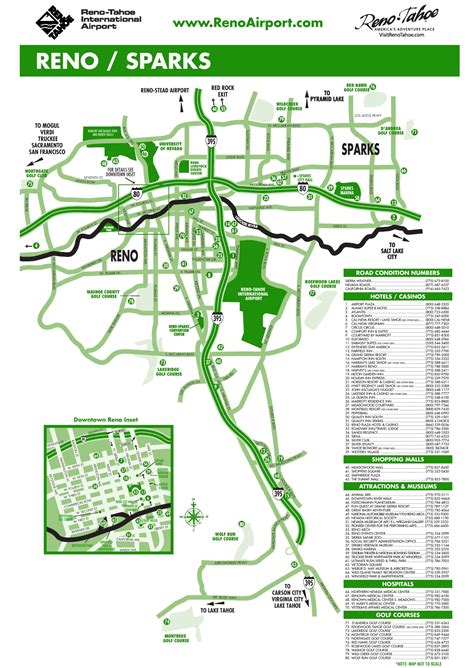 Casino Reno Mapa