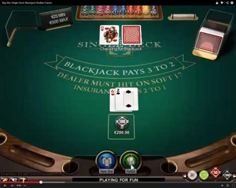 Casinos Com Single Deck Blackjack