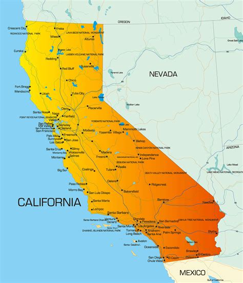 Cassinos No Sul Da California Mapa