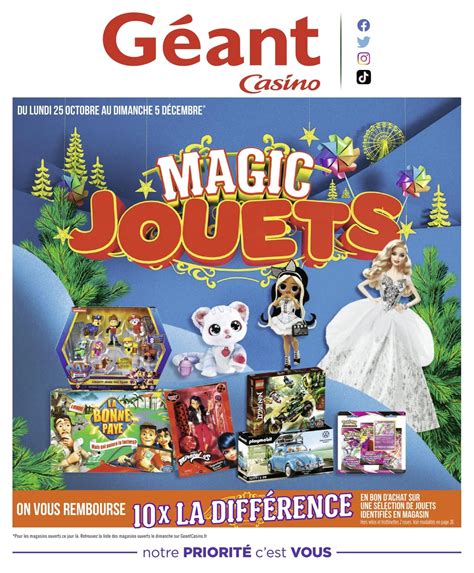 Catalogo De Noel Geant Casino La Valentine