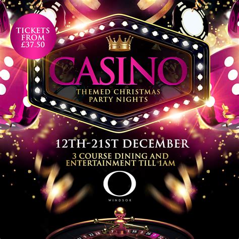 Christmas Party Casino Londres