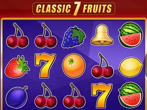 Classic 7 Fruits Slot - Play Online