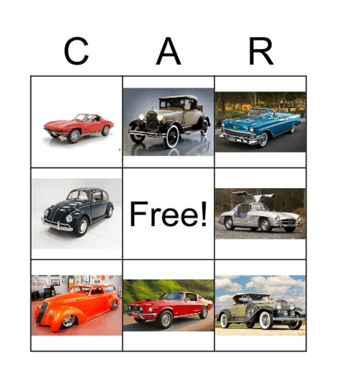 Classic Cars Bingo Sportingbet