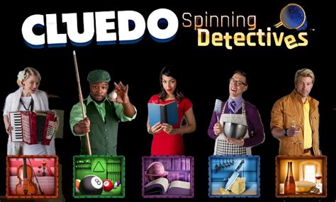 Cluedo Spinning Detectives Bodog