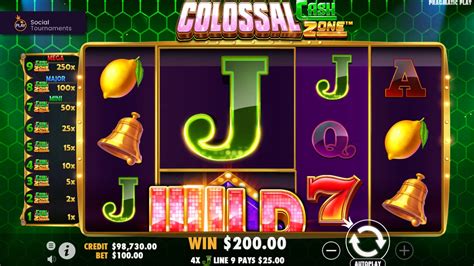 Colossal Cash Zone Bwin