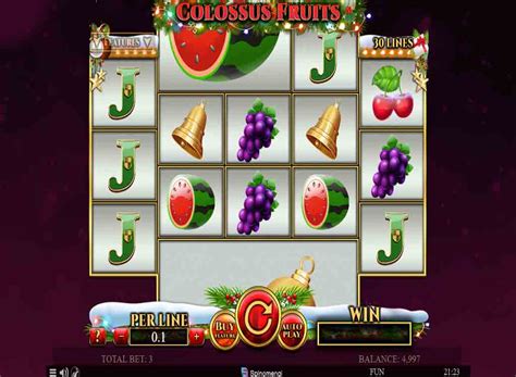 Colossus Fruits Christmas Edition 888 Casino