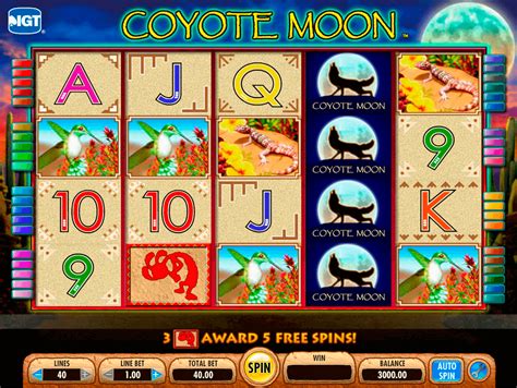 Coyote Lua De Maquina De Fenda Online Gratis