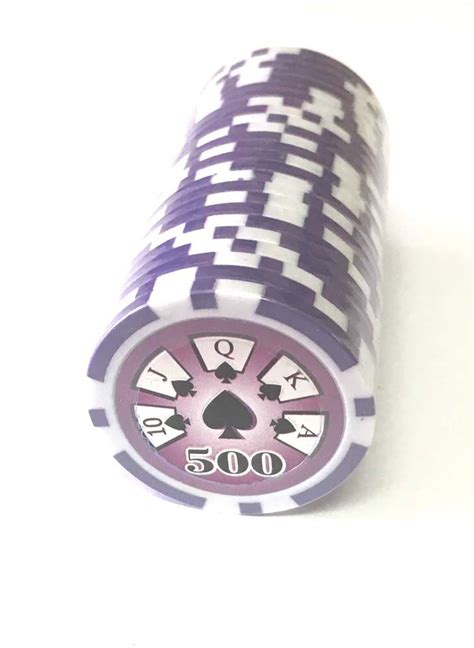 Cq Poker 500 High Roller Numerados Fichas De Poker