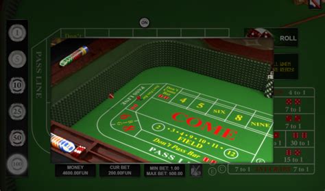 Craps Urgent Games Betsson