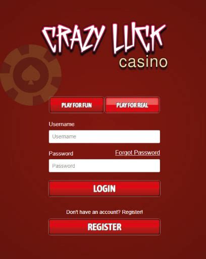 Crazy Luck Casino Login