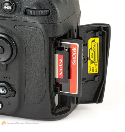 D800 Slots De Memoria