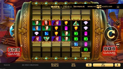 Da Vinci Creations Slot - Play Online