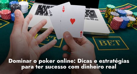 Dinheiro De Poker Dicas