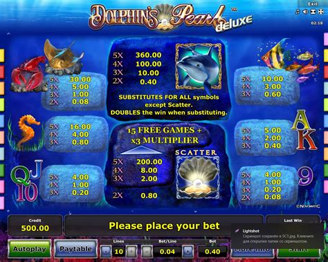 Dolphins Pearl Deluxe 10 Slot Gratis