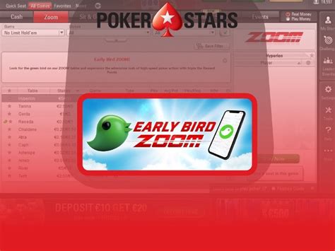 Early Bird Pokerstars