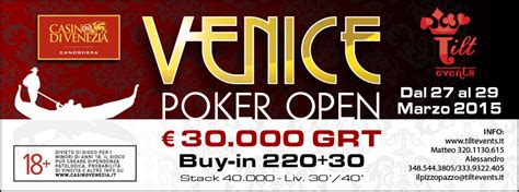 Electronico Eventi De Poker De Casino Di Venezia