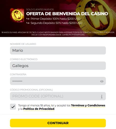 Energy Casino Codigo Promocional