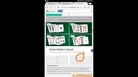 Escola De Poker Respostas Do Quiz