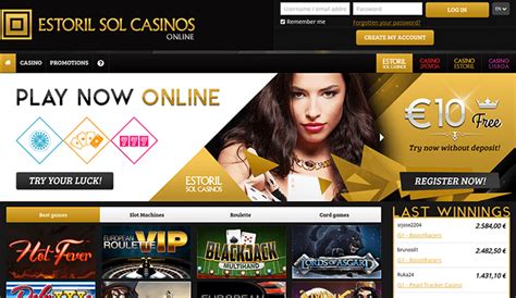 Estoril Sol Casino Login