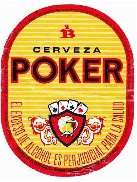 Etiquetas Premiadas Cerveza Poker 2024
