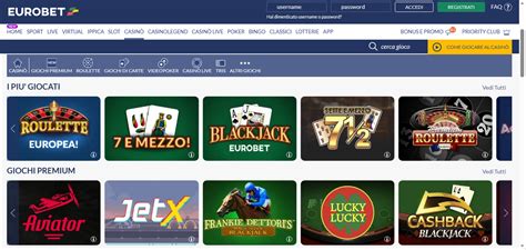 Eurobet It Casino Aplicacao