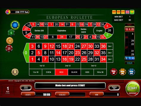 European Roulette Belatra Games Slot - Play Online