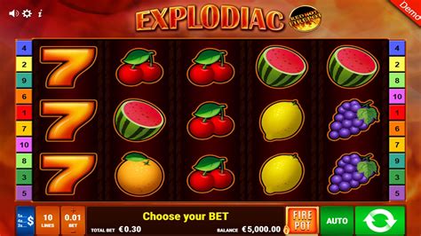 Explodiac Red Hot Firepot Slot - Play Online