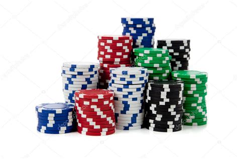 Ficha De Poker Pilha Da Calculadora