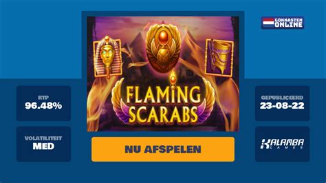 Flaming Scarabs Bodog