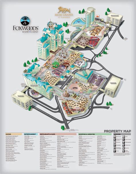 Foxwood Casino Ct Mapa