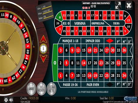 French Roulette 2d Advanced 888 Casino
