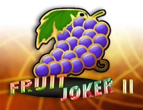 Fruit Joker Ii Sportingbet