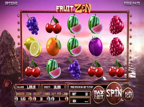 Fruit Zen Pokerstars