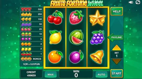 Fruits Fortune Wheel 3x3 Pokerstars