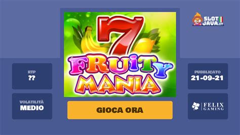Fruity Mania Novibet