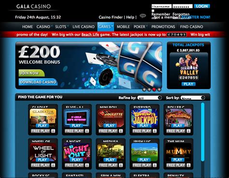 Gala Casino 200 De Bonus