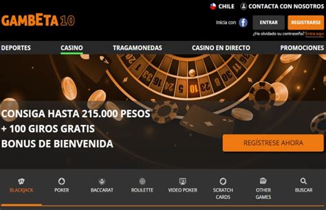 Gambeta10 Casino Login