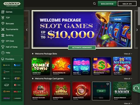 Gambols Casino Login