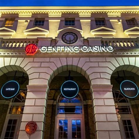 Genting Casino Southampton Menu