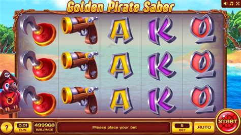 Golden Pirate Saber 888 Casino