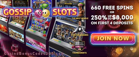 Gossip Slots Casino Codigo Promocional